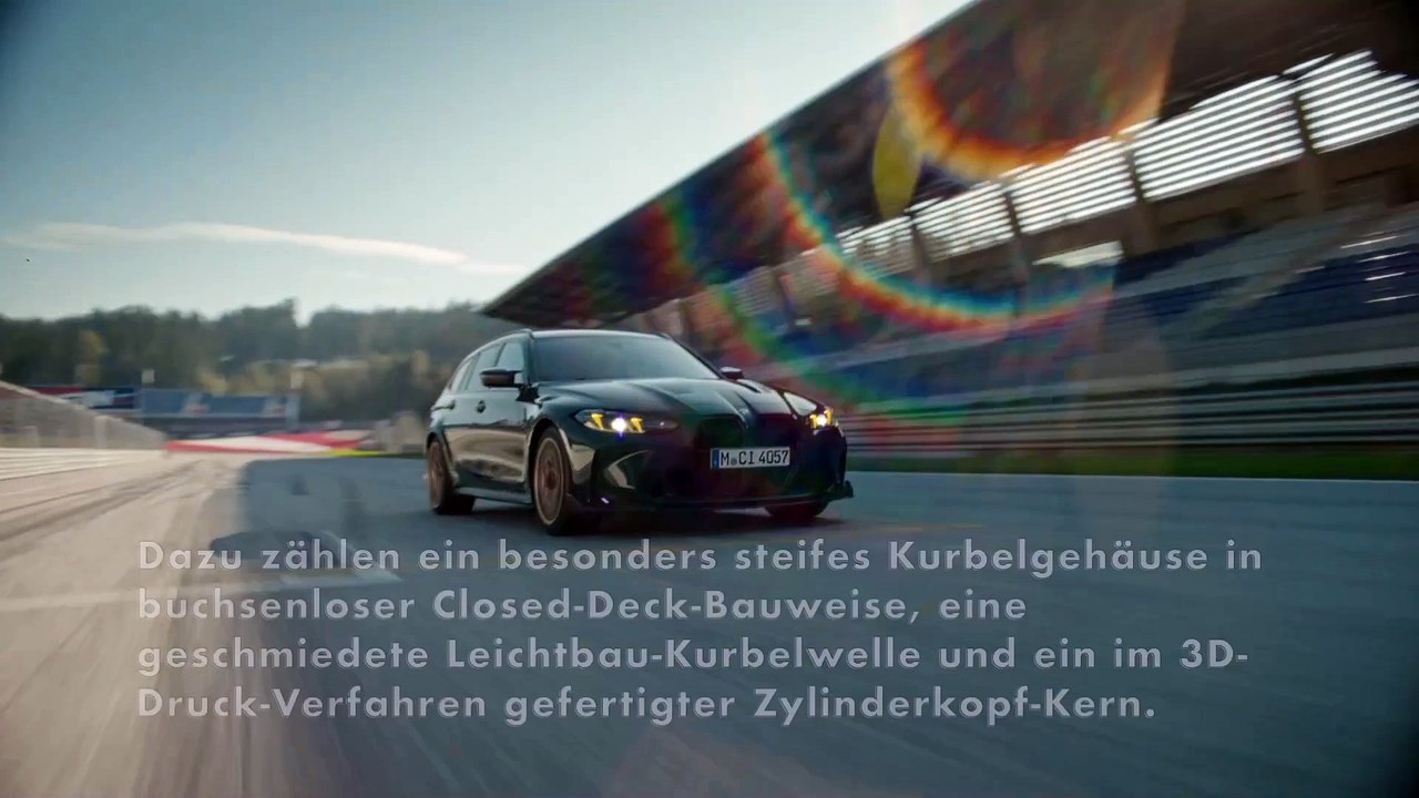 Der erste BMW M3 CS Touring - Reihensechszylinder-Motor adaptiert Rennsport-Technologie