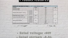 SSM2309GN-VB is a SOT23 package P-Channel field effect MOS tube