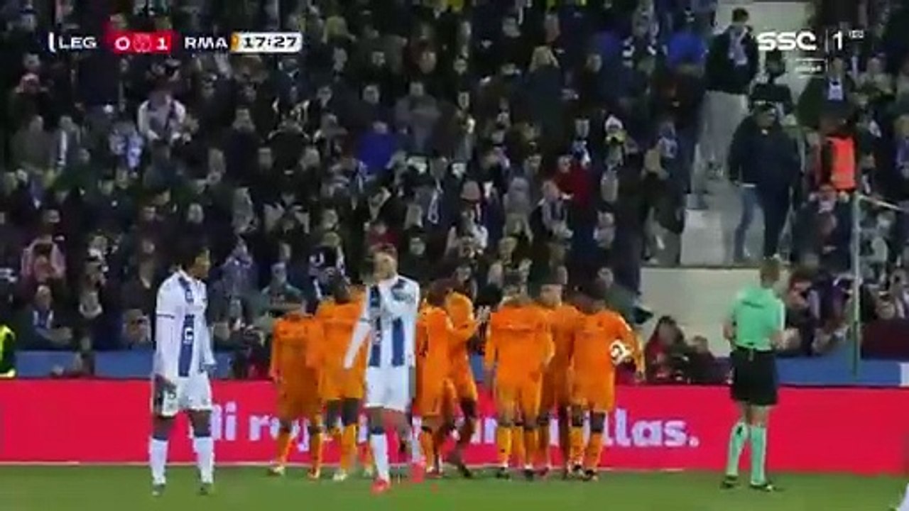 ملخص مباراة ليغانيس 2 - 3 ريال مدريد | ربع نهائي كأس ملك إسبانيا