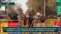U.S Deported Immigrants Land in India: Early Morning Videos Show Indians Arriving in 'Bad Condition'