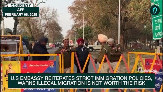 U.S Deported Immigrants Land in India: Early Morning Videos Show Indians Arriving in 'Bad Condition'