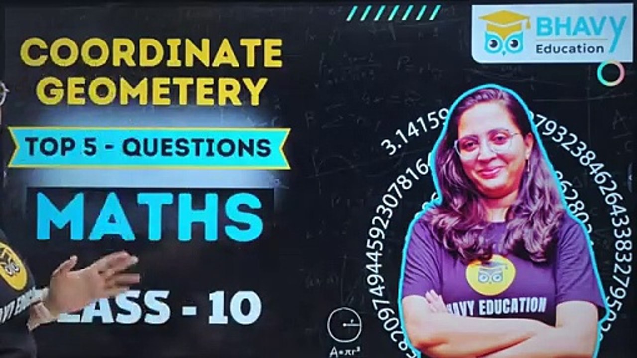 Class 10 Maths Board Exam - Coordinate Geometry Last Minute Revision - निर्देशांक ज्यामिति