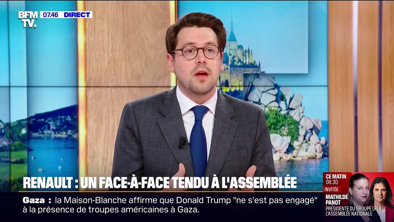 "C'est mon devoir de parlementaire de demander des comptes":  Benjamin Lucas (député "Écologiste et social") a interpellé le directeur général du groupe Renault sur sa rémunération