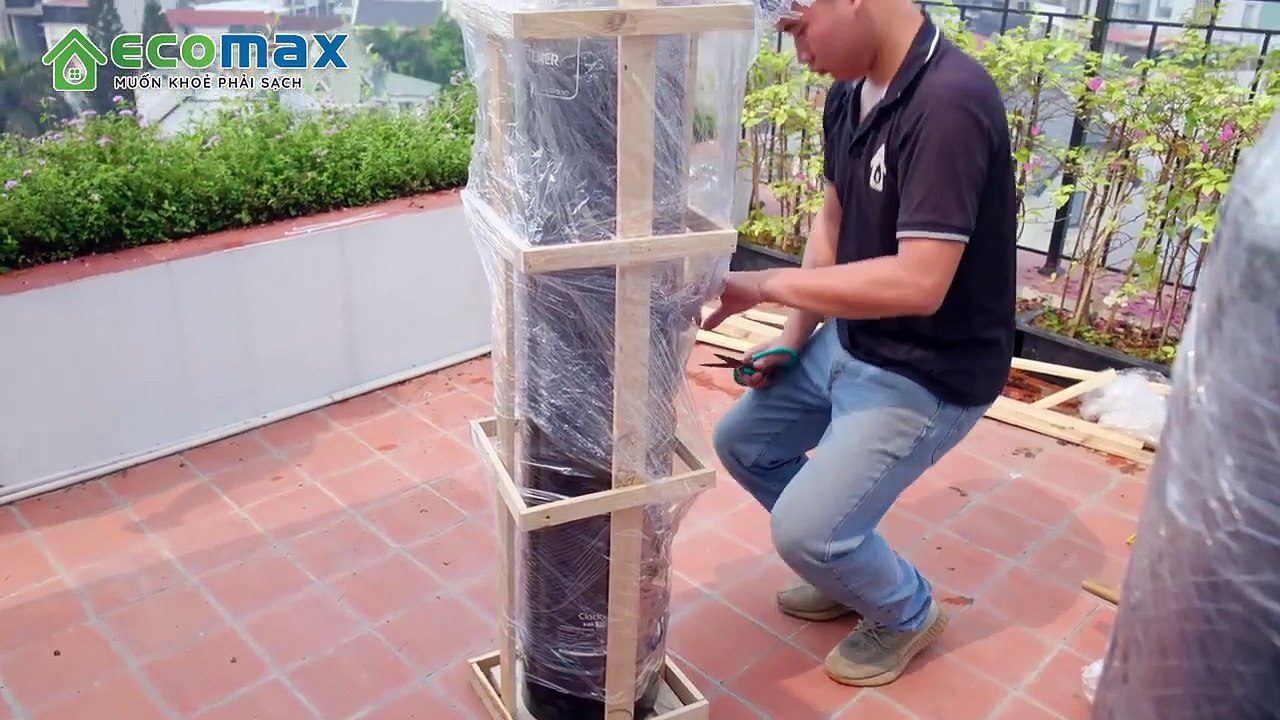 Quy trình hoạt động cơ bản của thiết bị lọc nước đầu nguồn gia đình