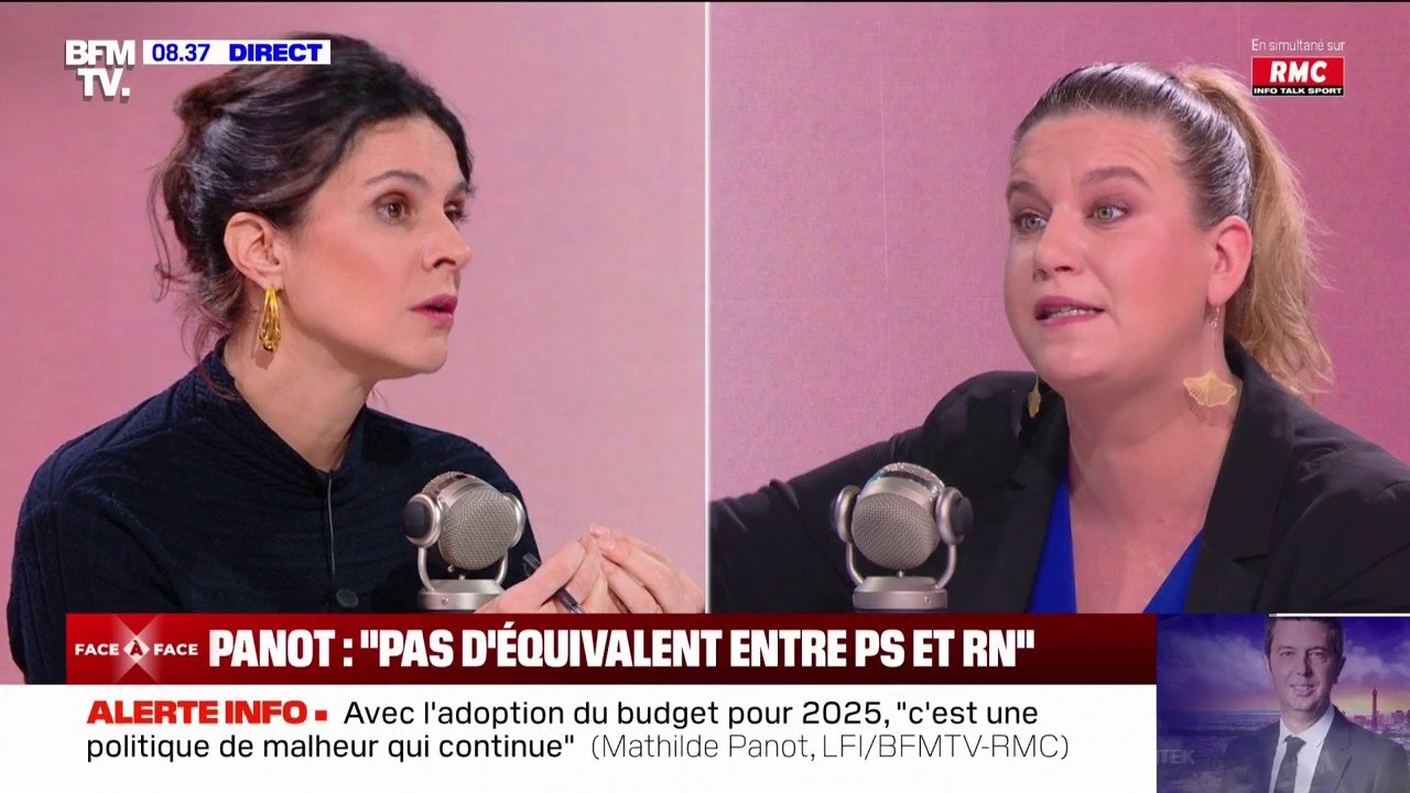 Mathilde Panot (LFI): "Je ferai des excuses à Olivier Faure lorsqu'il aura fait des excuses pour avoir fait passer un budget aussi violent"