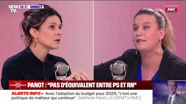 Mathilde Panot (LFI): Je ferai des excuses à Olivier Faure lorsqu'il aura fait des excuses pour avoir fait passer un budget aussi violent