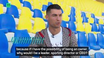 Ronaldo eyeing club ownership once he retires