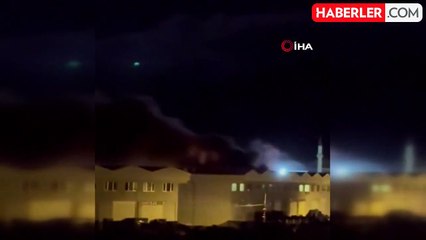 Finike Toptancı Halinde Korkutan Yangın