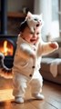 Cute Baby Cat fun With Baby #baby #animals #cute #funny #trending #viral#ai #shorts#  #trendingvideo #viralvideo #learnenglish #storyforkids #baby #funny #funnyvideo #animals