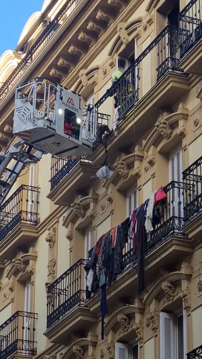Incendio en la calle San Marcial