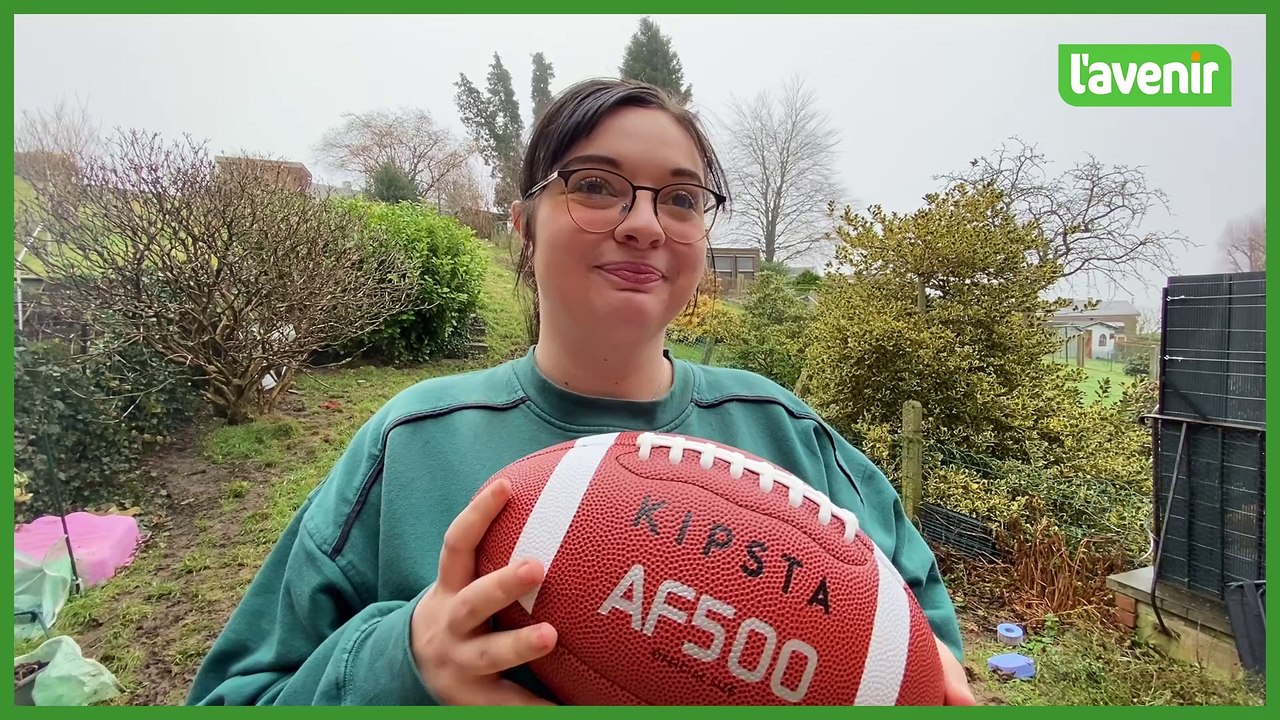 Football américain : Océane Englebert, la Hervienne running back pour les Vampires d’Aachen préface le Super Bowl