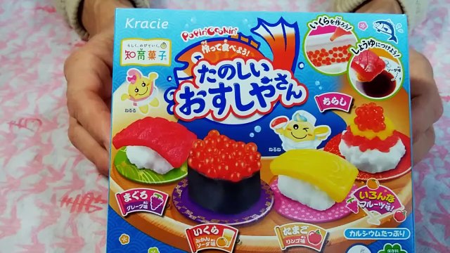 Japanese Sweets I tried making a Fun Sushi Restaurant
