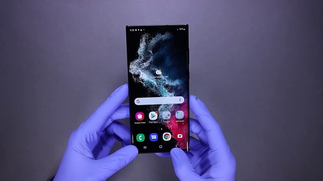 Samsung Galaxy S22 Ultra Unboxing - ASMR