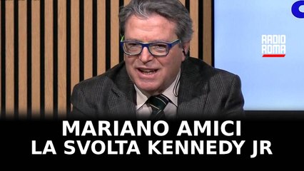 Next, Mariano Amici: "Kennedy Jr sostiene quello che dico da anni. Ecco i tre punti nodali"
