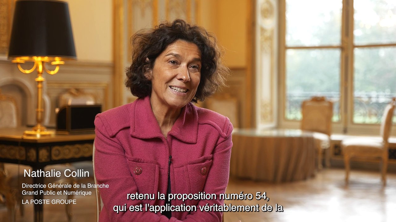 Think & Do Tank Marie Claire : l'interview de Nathalie Collin, La Poste Groupe