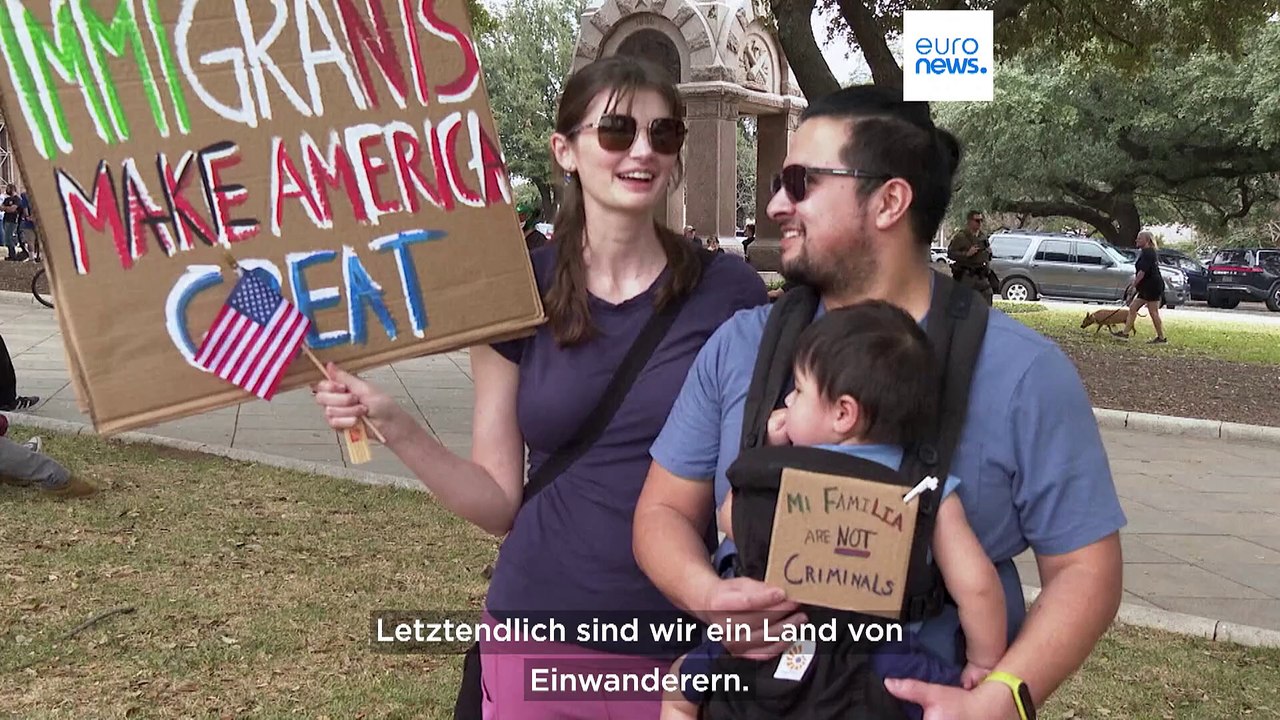 US-weite Proteste gegen Trumps Politik, Projekt 2025 und Elon Musk