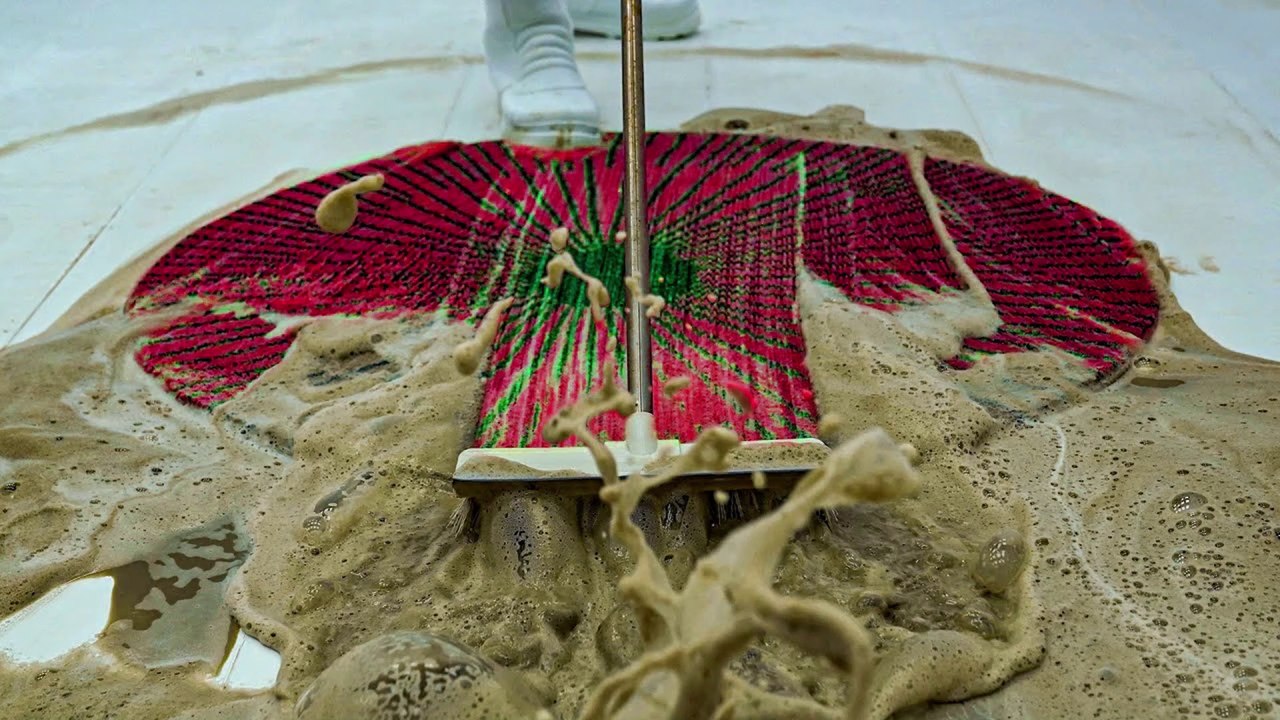 You Can't Guess What Color This Rug Is - Carpet Cleaning Satisfying Rug Cleaning ASMR