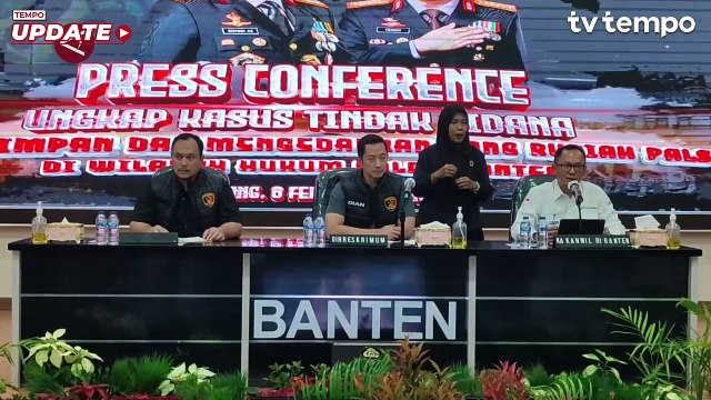 14 Orang Tersangka Sindikat Pengedar Uang Palsu Ditangkap Polda Banten