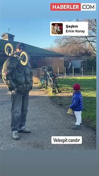 Kıvanç Tatlıtuğ'dan oğlu Kurt Efe ile yeni paylaşım