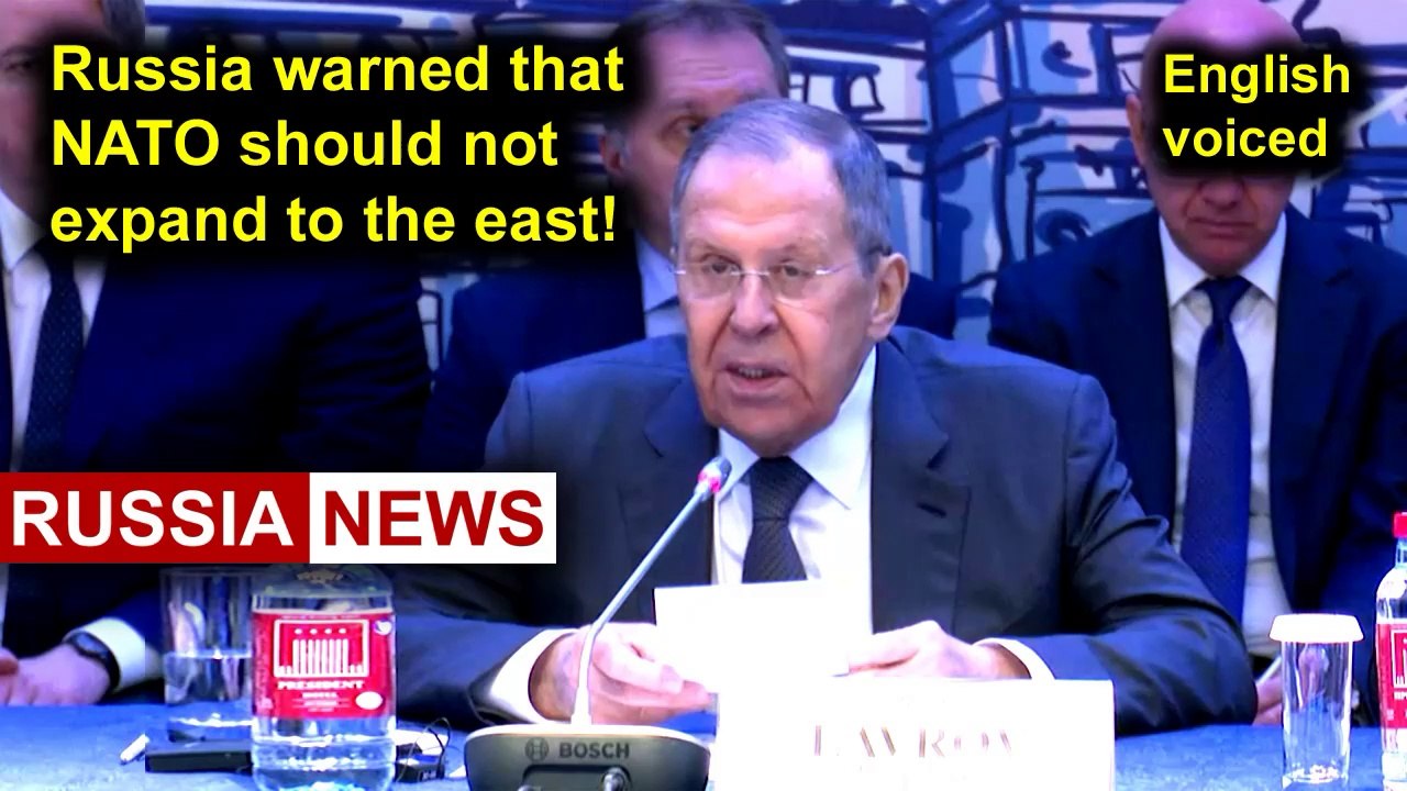 Russia warned that NATO should not expand to the east! Lavrov