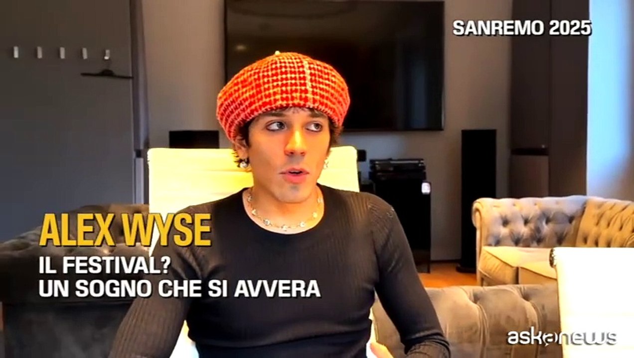 Sanremo, Alex Wise: salire sull'Ariston è un sogno che si avvera