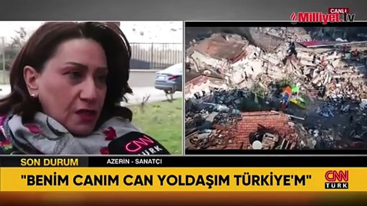 Azerin'den 6 Şubat ağıdı! 'Bir kez söyledim ikinci kez söyleyemedim'