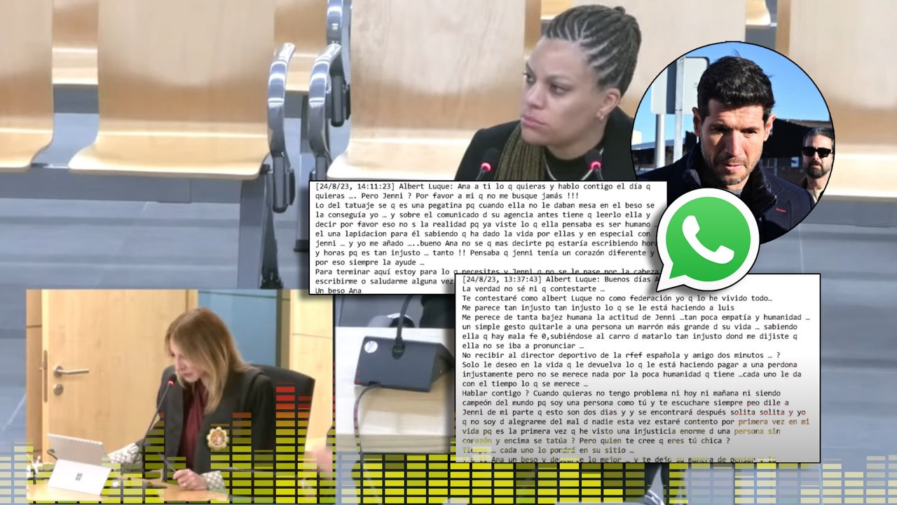 Desvelan los duros mensajes de Luque a una amiga de Jenni: "Dile que esto serán dos días y después se encontrará solita"