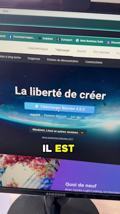 faire des rendus 3d !