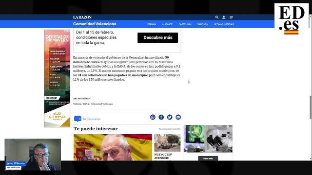 ESTAS SON LAS MILLONARIAS AYUDAS RECIBIDAS POR LOS VALENCIANOS DESPUÉS DE 100 DÍAS