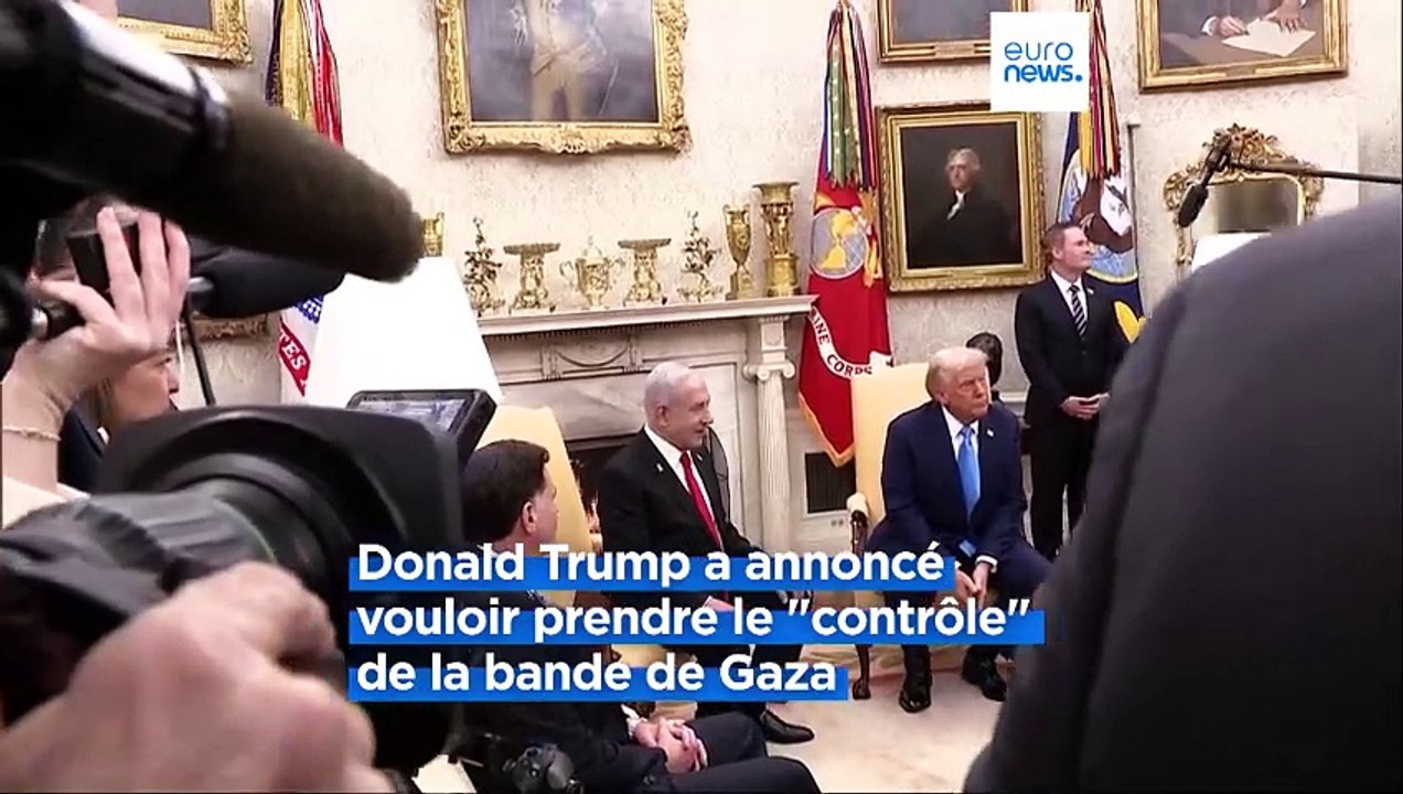Gaza : Donald Trump modéré par ses conseillers après son annonce sur la "prise de contrôle" de l'enclave