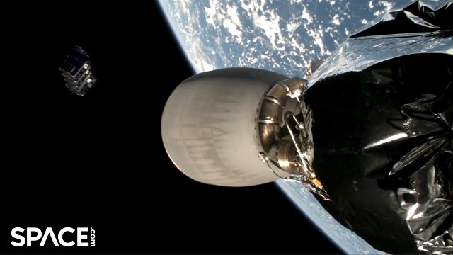SpaceX Starlink Satellites Deployed In Stunning View From Space