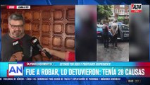 Fue a robar, lo detuvieron y tenía 28 causas: habla el portero del edificio