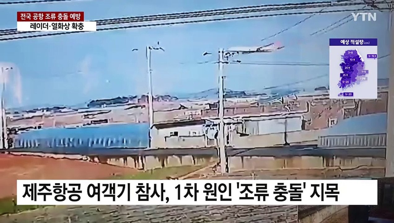 전국 공항에 조류 탐지 레이더·열화상 카메라 도입 / YTN
