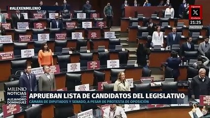 Senado aprueba lista de candidatos del Poder Legislativo para elecciones judiciales
