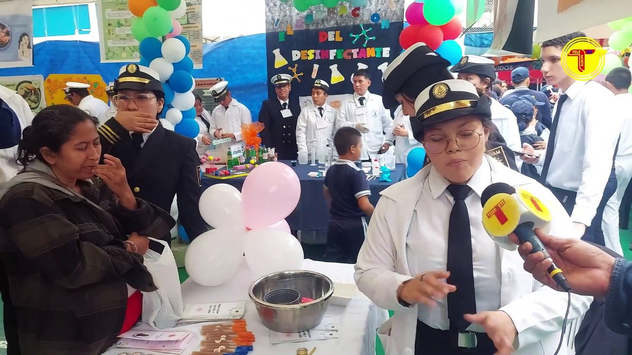 LA FERIA DE INNOVACIÓN, CIENCIA Y TECNOLOGÍA SE DESARROLLÓ CON ÉXITO EN LA ACADEMIA NAVAL