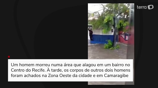 Grande Recife registra seis mortes após temporais