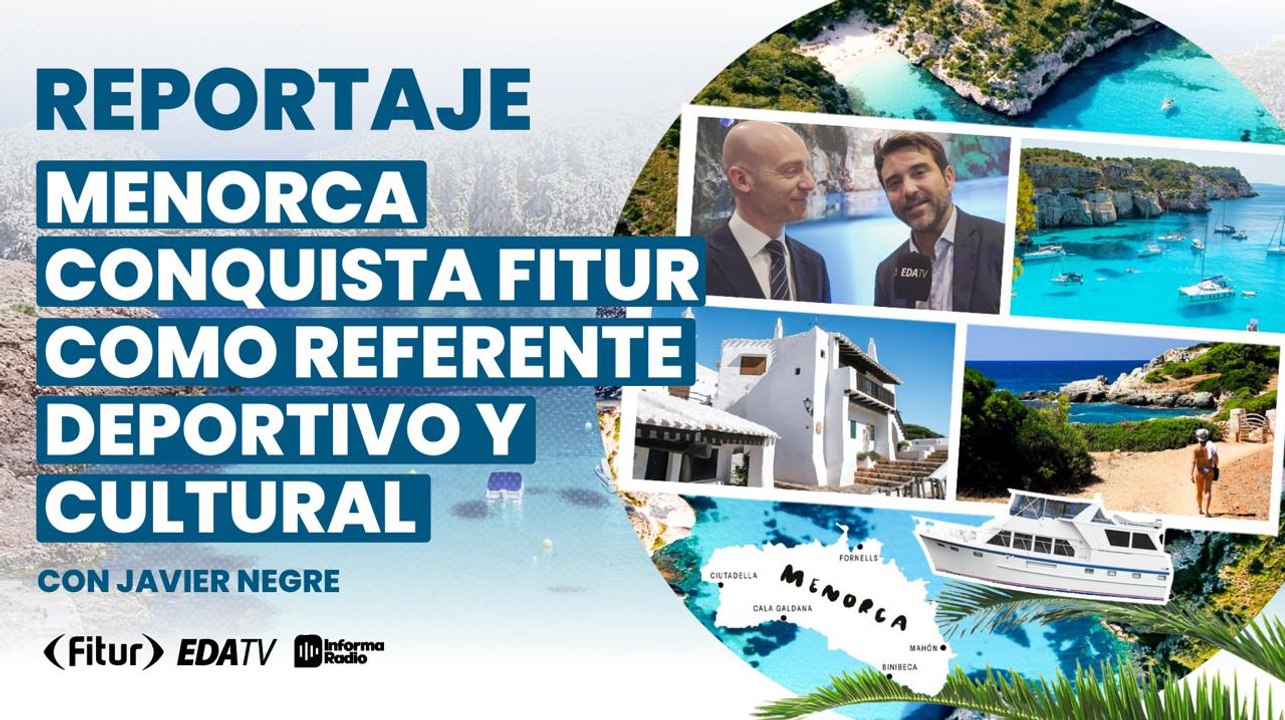 Menorca conquista Fitur como referente deportivo y cultural