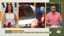 COVID-19: casos atingem recorde em 10 meses | Melhor da Tarde