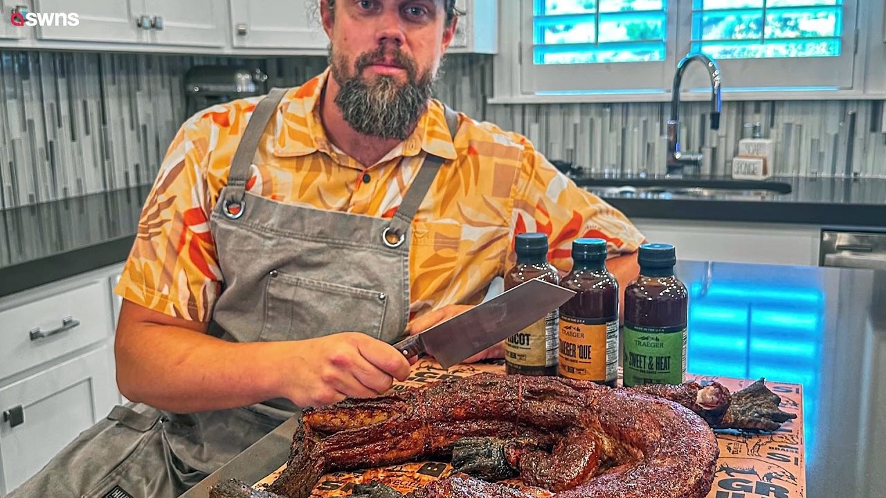 BBQ-Superfan, dessen neues Lieblingsgericht... ein ganzer Alligator für 192 € ist