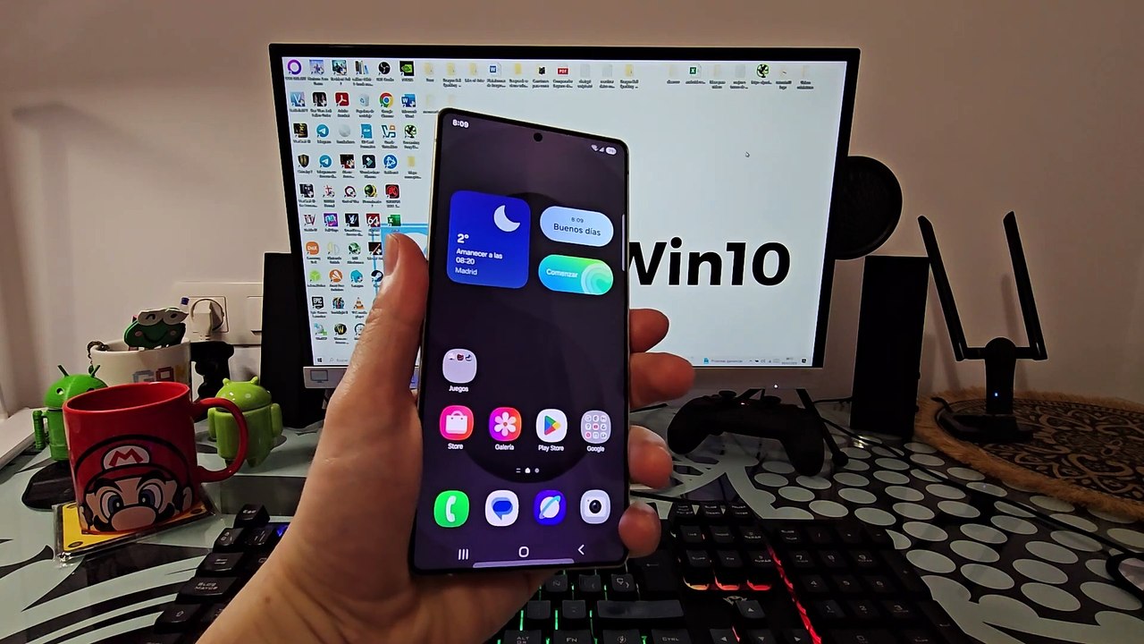 📱🔌👉💻 Como PASAR FOTOS del SAMSUNG GALAXY S25, S25 PLUS o S25 ULTRA al PC por CABLE