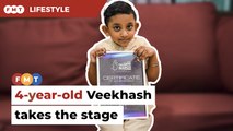 4-year-old Veekhash makes Asia Talent Search history