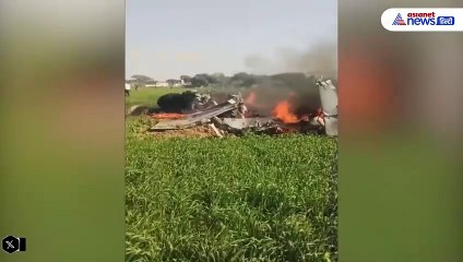 Shivpuri (MP): आसमान से गिरा Mirage 2000, टुकड़े-टुकड़े हो गया फाइटर प्लेन