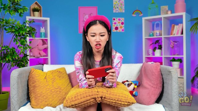 COOL DIY CARDBOARD CRAFTS || Brilliant School Hack And Supplies by 123 GO SCHOOL