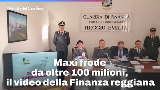 Maxi frode da oltre 100 milioni, il video della Finanza reggiana