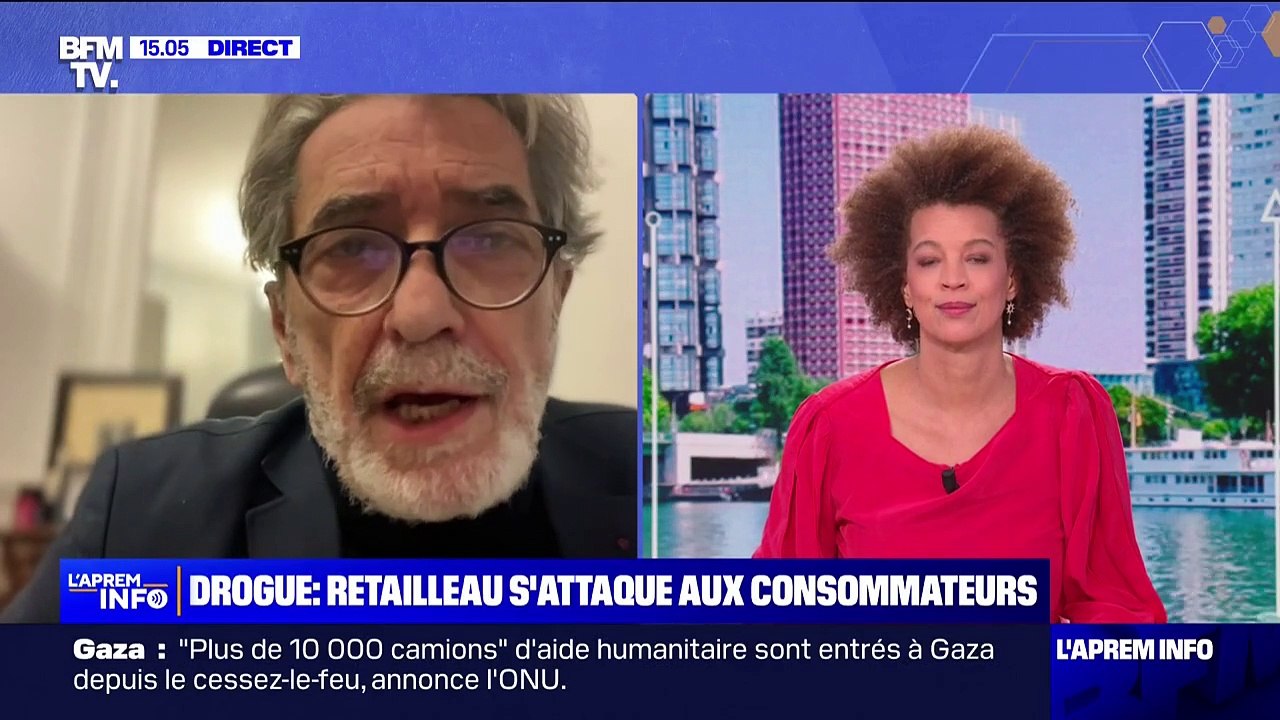 Campagne contre les drogues: "Ce n'est pas en culpabilisant les personnes qu'on obtient des résultats", commente William Lowenstein, psychiatre et président de SOS Addictions