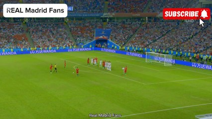 هدف كريستيانو رونالدو ضد إسبانيا | كأس العالم 2018 🤍🔥