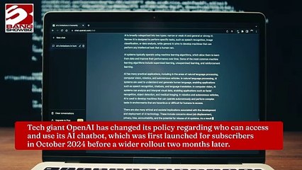 OpenAI: ChatGPT won't require log in to use search engine