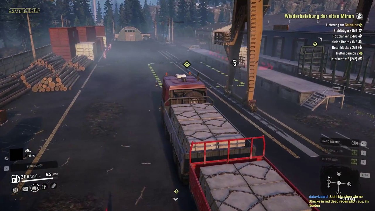 Betonblöcke für die Wiederbelebung der alten Mine. | SnowRunner | Ep. 33