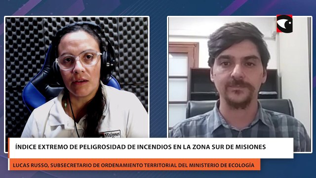 Índice Extremo de Peligrosidad de Incendios en la Zona Sur de Misiones