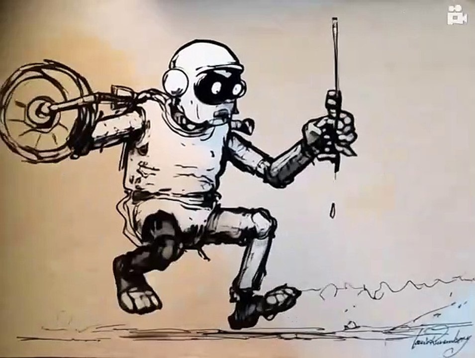 moto dessin Louis RUNEMBERG © Adagp